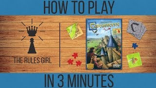 How to Play Carcassonne in 3 Minutes  The Rules Girl [upl. by Ignacius]