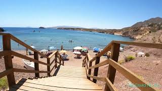 Playas de Mazarrón Murcia ESP 4K ✈️🌍🇪🇸🏖☀️🌊 [upl. by Tierney]