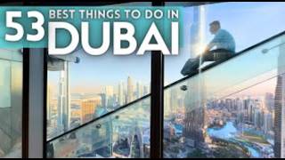 Best Things To Do in Dubai UAE 4K [upl. by Anirtruc]