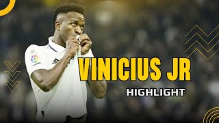 Vinicius Jr Performance at Real Madrid  Goals amp Skills Displayed [upl. by Haldane]