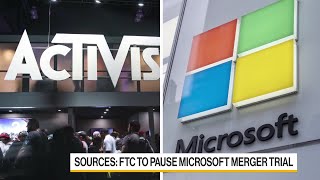 FTC Pauses MicrosoftActivision Merger InHouse Trial [upl. by Fanny]