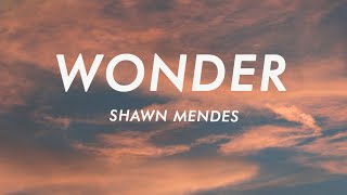 Shawn Mendes  Wonder Lyrics [upl. by Dj]