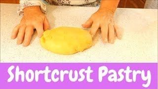 Pastry Making at Home SWEET SHORTCRUST PASTRY No Fail by hand [upl. by Kenward834]