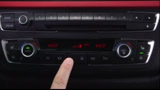 How to Use BMW Climate Controls  BMW HowTo [upl. by Hamrah]