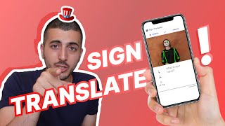 Google Translate for Sign Language [upl. by Fusuy]