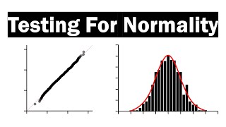 Testing For Normality  Clearly Explained [upl. by Yrallam537]