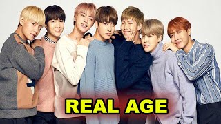 BTS 🔥 Member Real Age [upl. by Katheryn275]