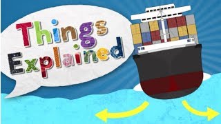 How Do Ships Float  Things Explained Buoyancy [upl. by Nadya]