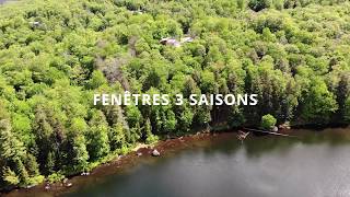 Tendal  Fenêtres 3 saisons fabriquées au Québec [upl. by Adaiha44]