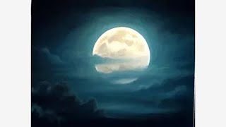 How to Paint a Full Moon [upl. by Ailisec]