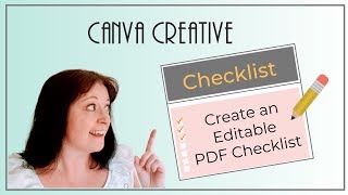 How to Create an Editable PDF using Canva [upl. by Rutter]