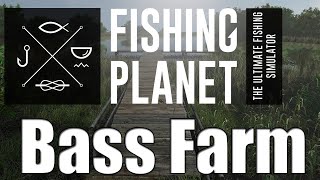 Fishing Planet  Everglades  Bass Farm and Fast Money [upl. by Franni64]