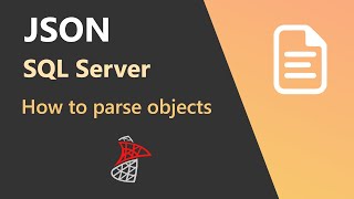 How to read JSON in SQL Server [upl. by Bois]