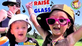 RAISE YOUR GLASS Funnel Vision MUSIC VIDEO [upl. by Lenoil]