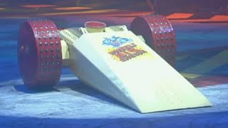 Wheely Big Cheese  Series 5 All Fights  Robot Wars  2002 [upl. by Auqenehs]