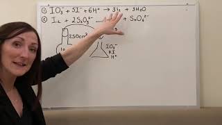 ALevel Chemistry Sodium Thiosulfate and Iodine Titrations [upl. by Roselane]