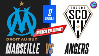 🔴Match en DIRECT  OM vs ANGERS  Ligue 1 [upl. by Pepper568]