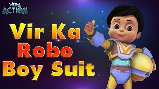 Vir The Robot Boy  Hindi Cartoons for kids  Vir Ka Robo Boy Suit  WowKidz Action [upl. by Cozza]