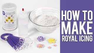 How to make Wilton Royal Icing [upl. by Handal]