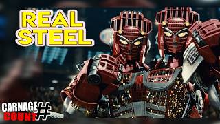 Real Steel 2011 Carnage Count [upl. by Anatolio]