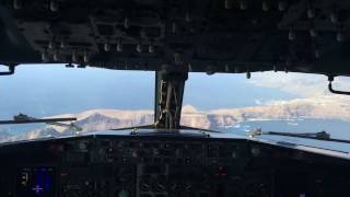 INCREDIBLE APPROACH FUNCHAL AIRPORT COCKPIT VIEW [upl. by Naziaf]