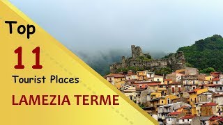 quotLAMEZIA TERMEquot Top 11 Tourist Places  Lamezia Terme Tourism  ITALY [upl. by Armmat]