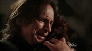 Once Upon A Time 4x12  Rumple Saves Belle from the Queens of Darkness [upl. by Atinuahs]