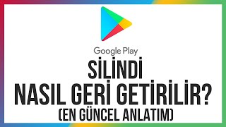 PLAY STORE SİLİNDİ NASIL GERİ YÜKLENİR EN GÜNCEL ANLATIM [upl. by Klepac419]