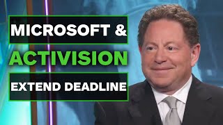 Microsoft Activision Deal Closing Date Extended to October [upl. by Aliekat]