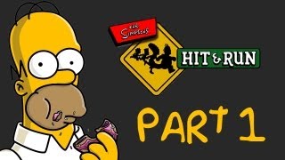 Lets Play Simpsons Hit amp Run  Part 1 HD [upl. by Wenn339]