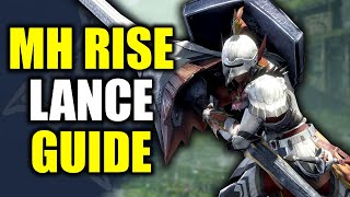 Monster Hunter Rise  Lance Guide with Timestamps [upl. by Soneson]