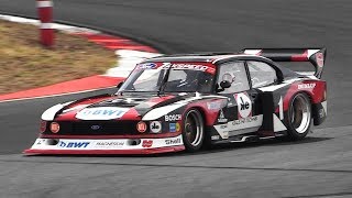 Ford Zakspeed Capri Turbo Gr 5 racing at the Nürburgring 600hp 9000rpm 17 engine sound [upl. by Aicssej]