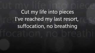 Papa Roach  Last Resort Lyrics [upl. by Ammon]