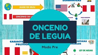 ONCENIO DE LEGUIA EN 5 MINUTOS [upl. by Imoyaba]