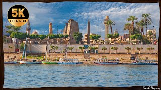 Luxor City  Egypt ● 4K 2022 [upl. by Aikemet]