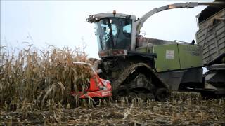 Claas Jaguar 900 Field Shuttle with Big TRAK  UNIQUE IN FRANCE [upl. by Campos227]