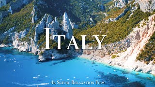 Italy 4K  Scenic Relaxation Film With Calming Music [upl. by Kendricks571]