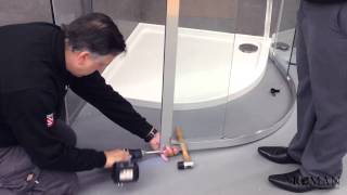 Shower Enclosure Installation Video  Roman [upl. by Akciret]