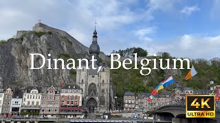 Dinant Belgium  4K 2024 [upl. by Oicafinob]