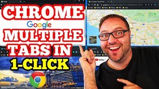 1CLICK to Multiple Tabs in GOOGLE CHROME  Tab Resize Extension [upl. by Oirotciv]