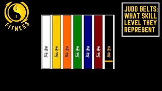 Judo Belts What Skill level they Represent [upl. by Earle]