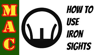 Back to the Basics How to use Iron Sights on a rifle [upl. by Upton]