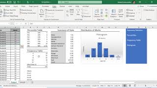 Statistics in Excel Tutorial 11 Descriptive Statistics using Microsoft Excel [upl. by Hartfield]