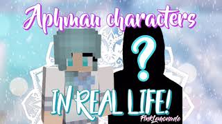 Aphmau Characters in REAL LIFE 100 True [upl. by Spitzer]