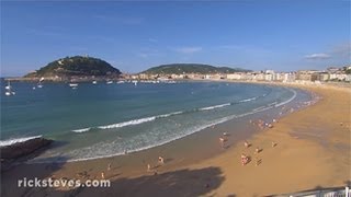 Basque Country Seaside San Sebastián  Rick Steves’ Europe Travel Guide  Travel Bite [upl. by Ahsirhcal]