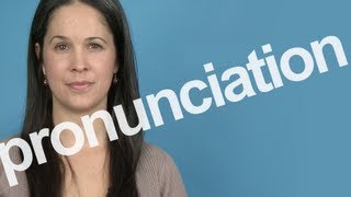 How to Pronounce PRONUNCIATION in American English [upl. by Adda]