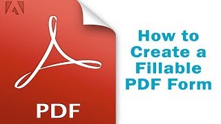 How to Create a Fillable PDF Form [upl. by Merkley133]