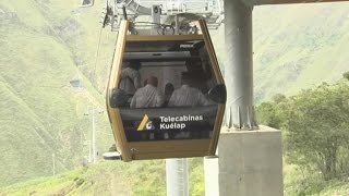 Perú ya cuenta con su primer teleférico en el norte del Amazonas [upl. by Nuzzi20]