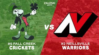 2 Neillsville vs 5 Fall Creek  2022 WIAA Sectional Girls Basketball [upl. by Charbonnier]