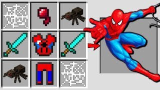 JAK ZROBIĆ SPIDERMANA W MINECRAFT [upl. by Frodine]